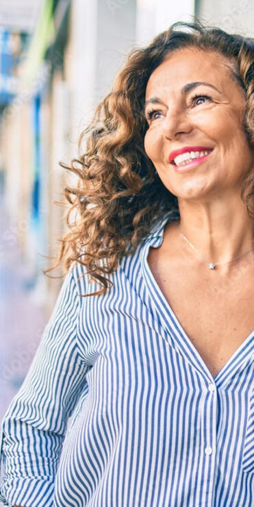 curly hair