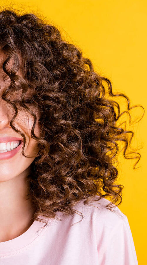 curly hair